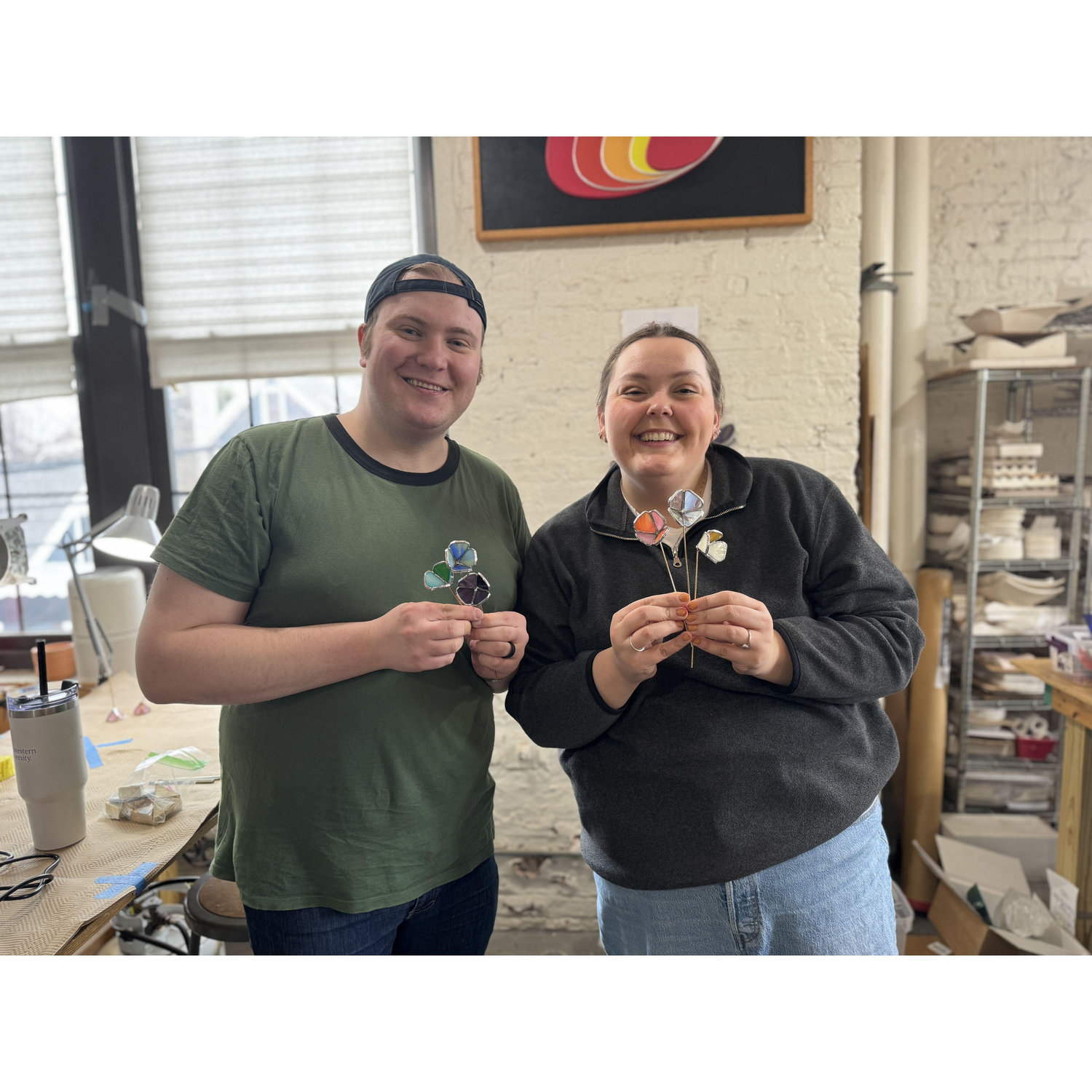 We've taken a few classes at the Chicago Glass Collective over the years!