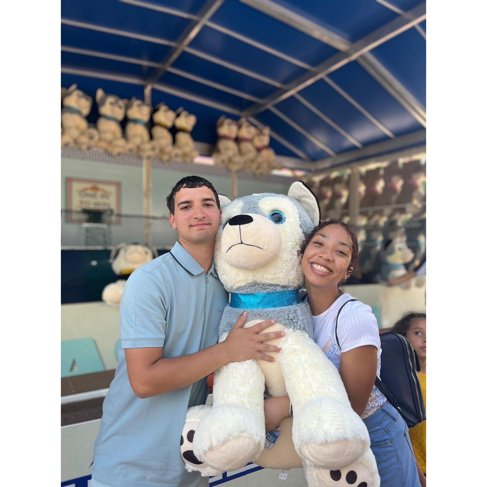 When Eddie Won Me The Husky