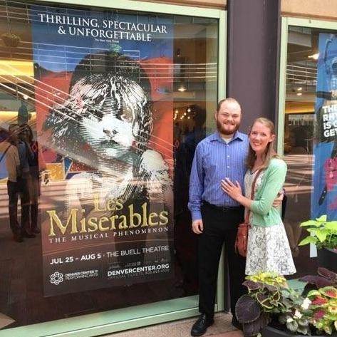 We got to see Les Mis the weekend we got engaged.