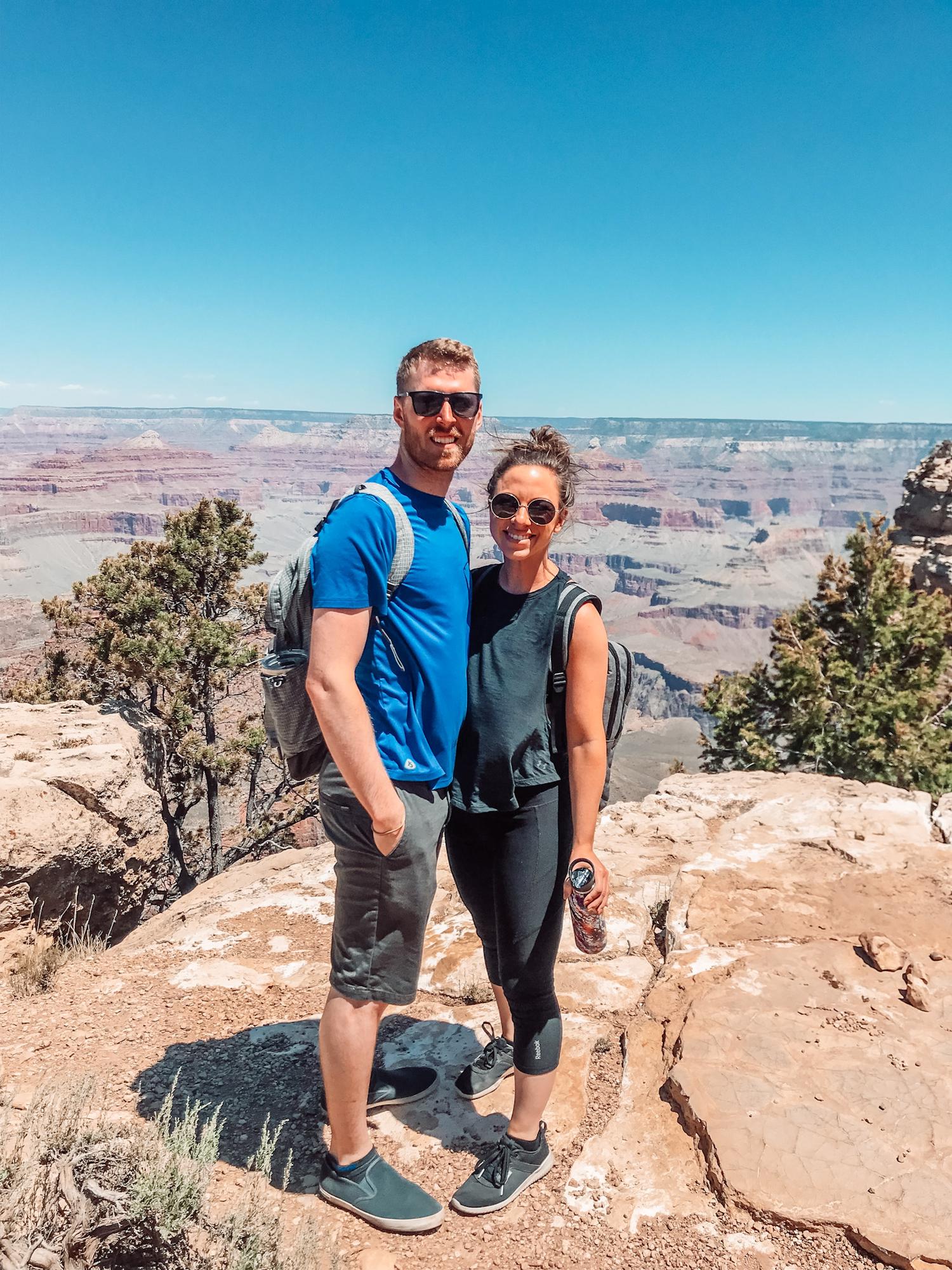 A trip to the Grand Canyon with Nics family while on a family trip to Arizona!