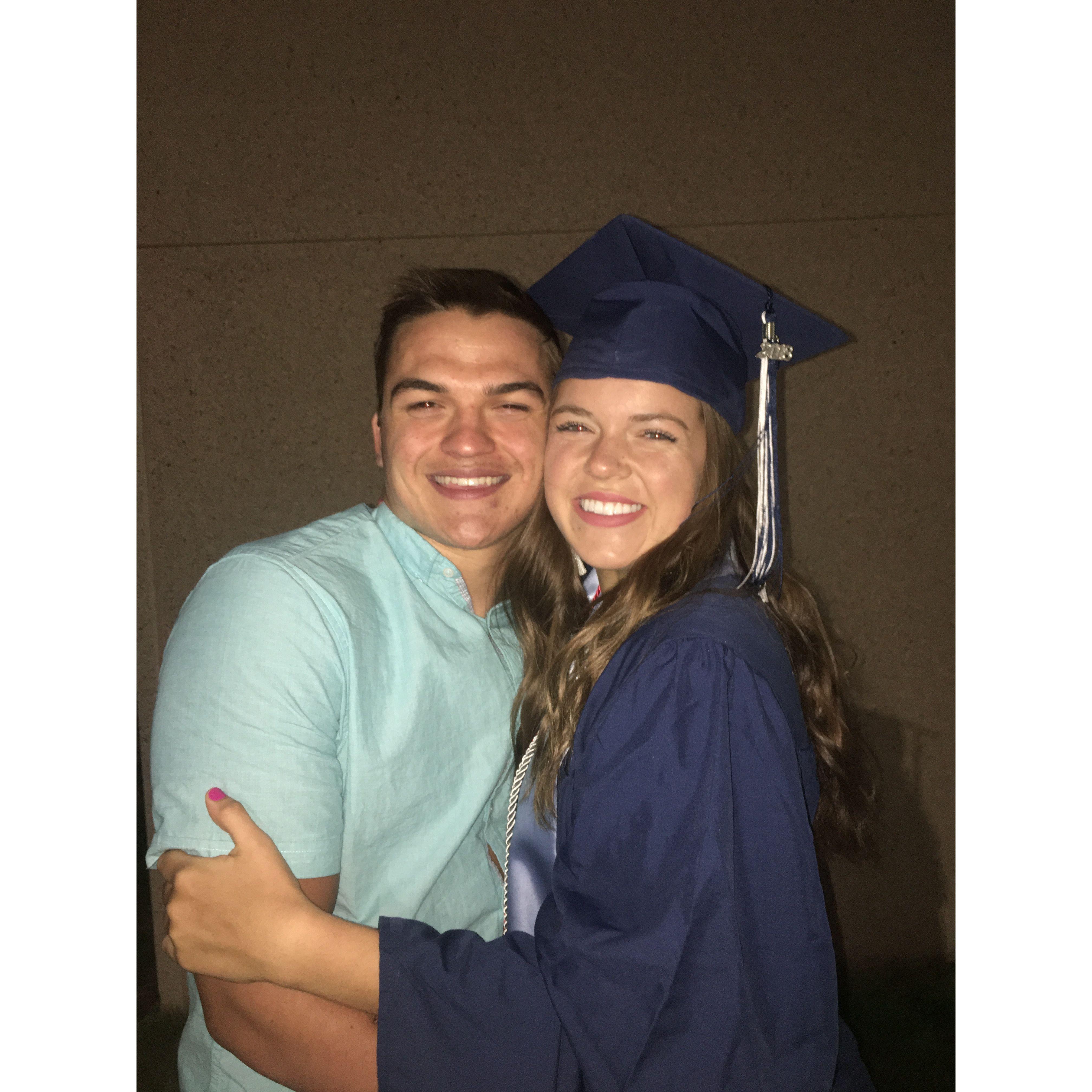 Reilly's high school graduation - 2018