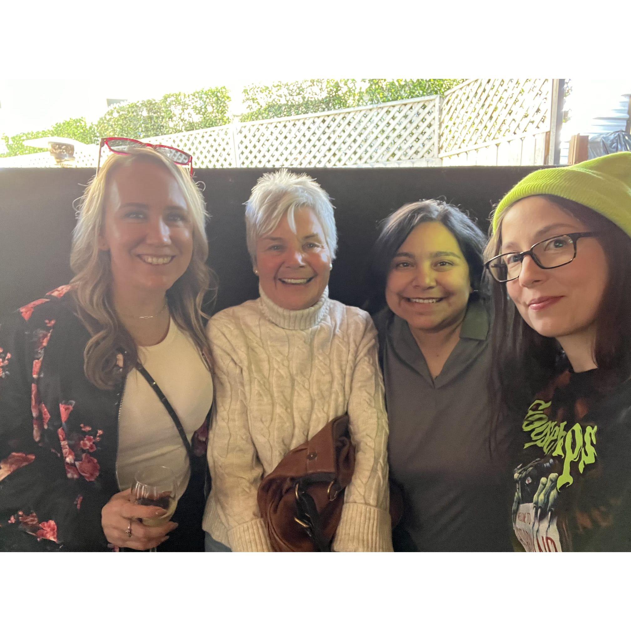 At Drag Brunch with the besties!