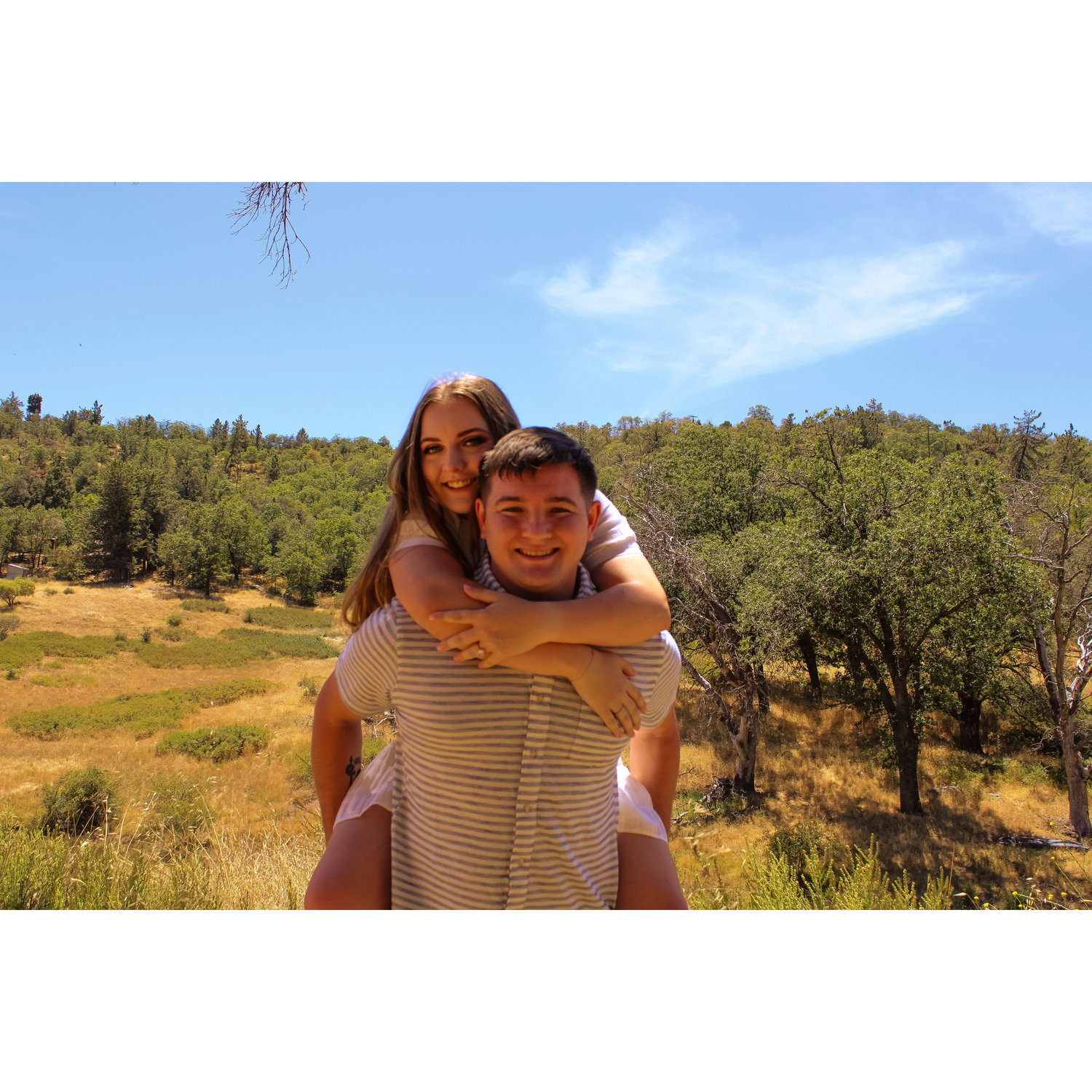 One of our engagement photos
