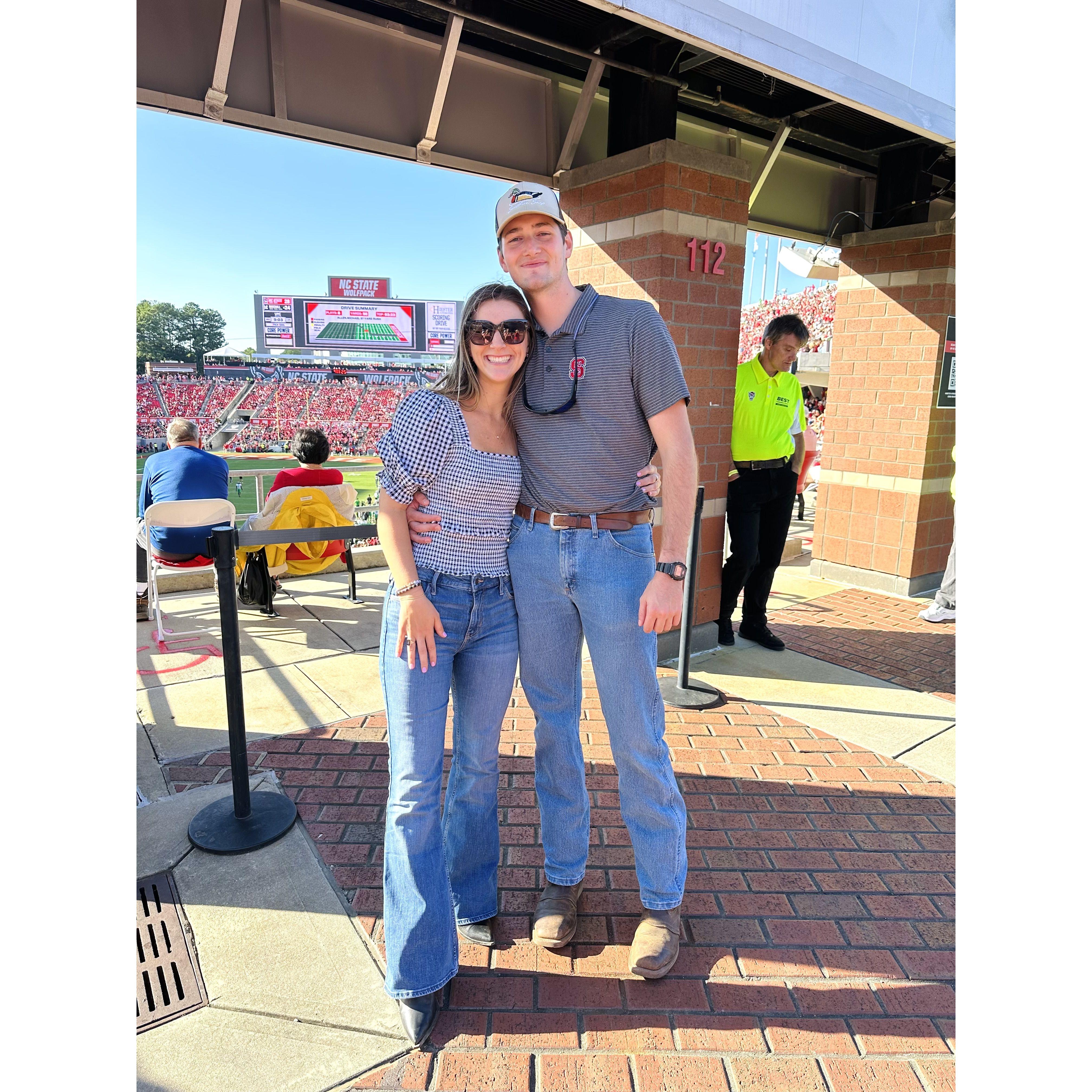 Go Pack (+ Mountaineers!!)