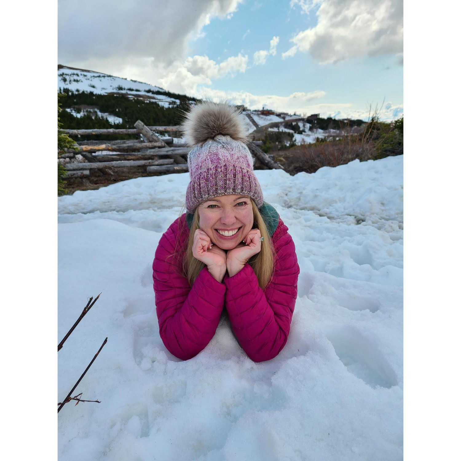 I just LOVE the snow!