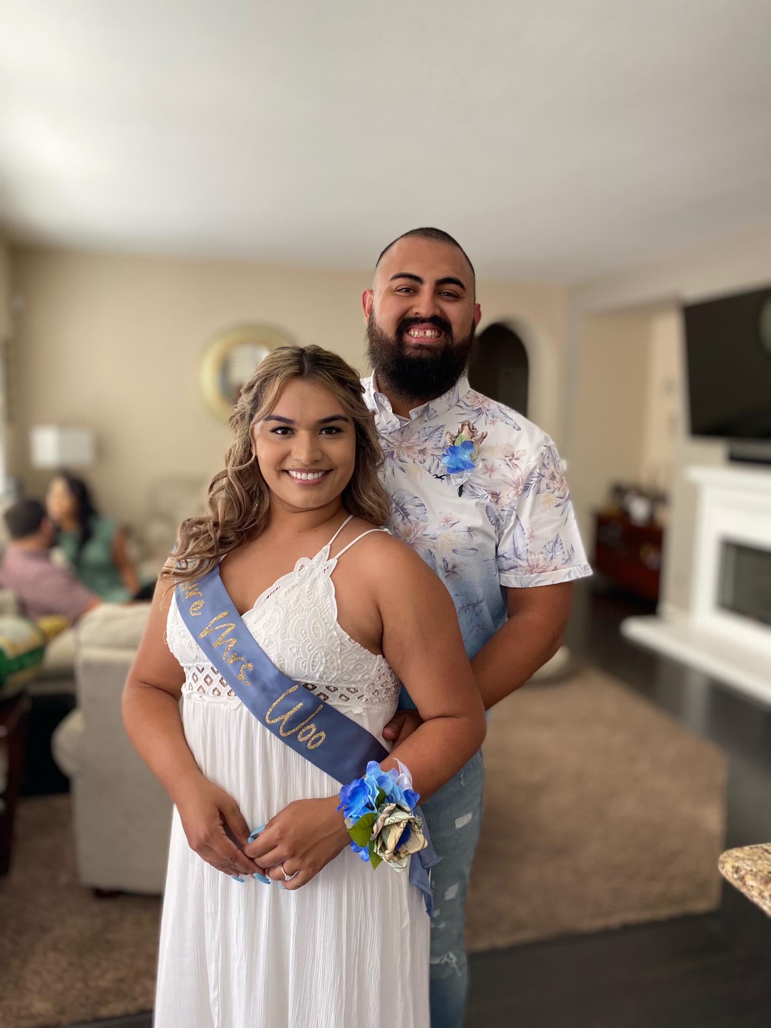 Prom Pose photo for the Engagement Party