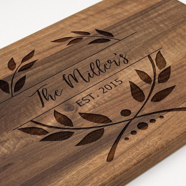 Personalized, Engraved Cutting Board with...