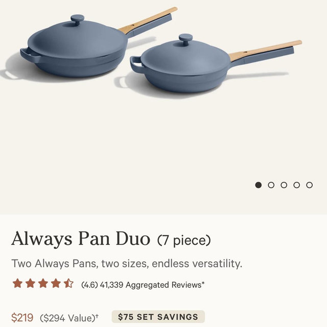 Always Pan Duo (Blue Salt)