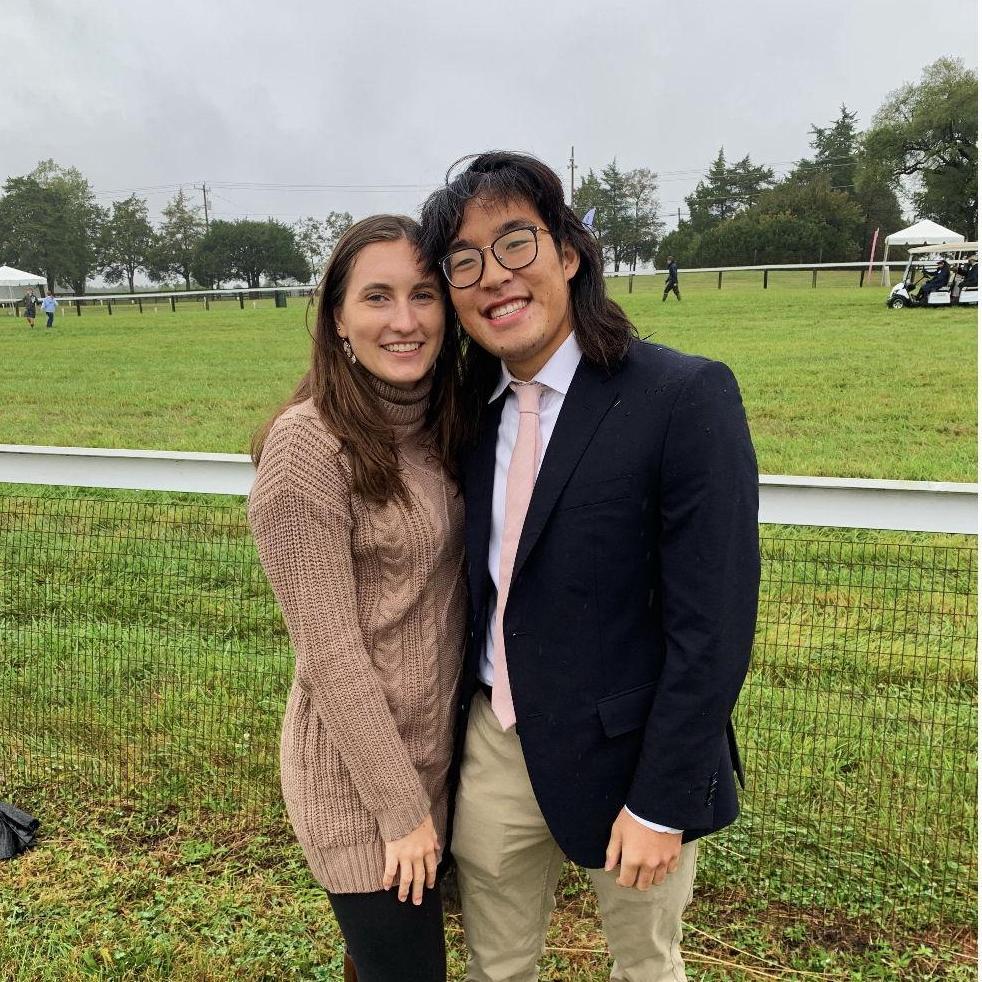 Connor and Sydney go to Foxfield Races in the fall of 2022