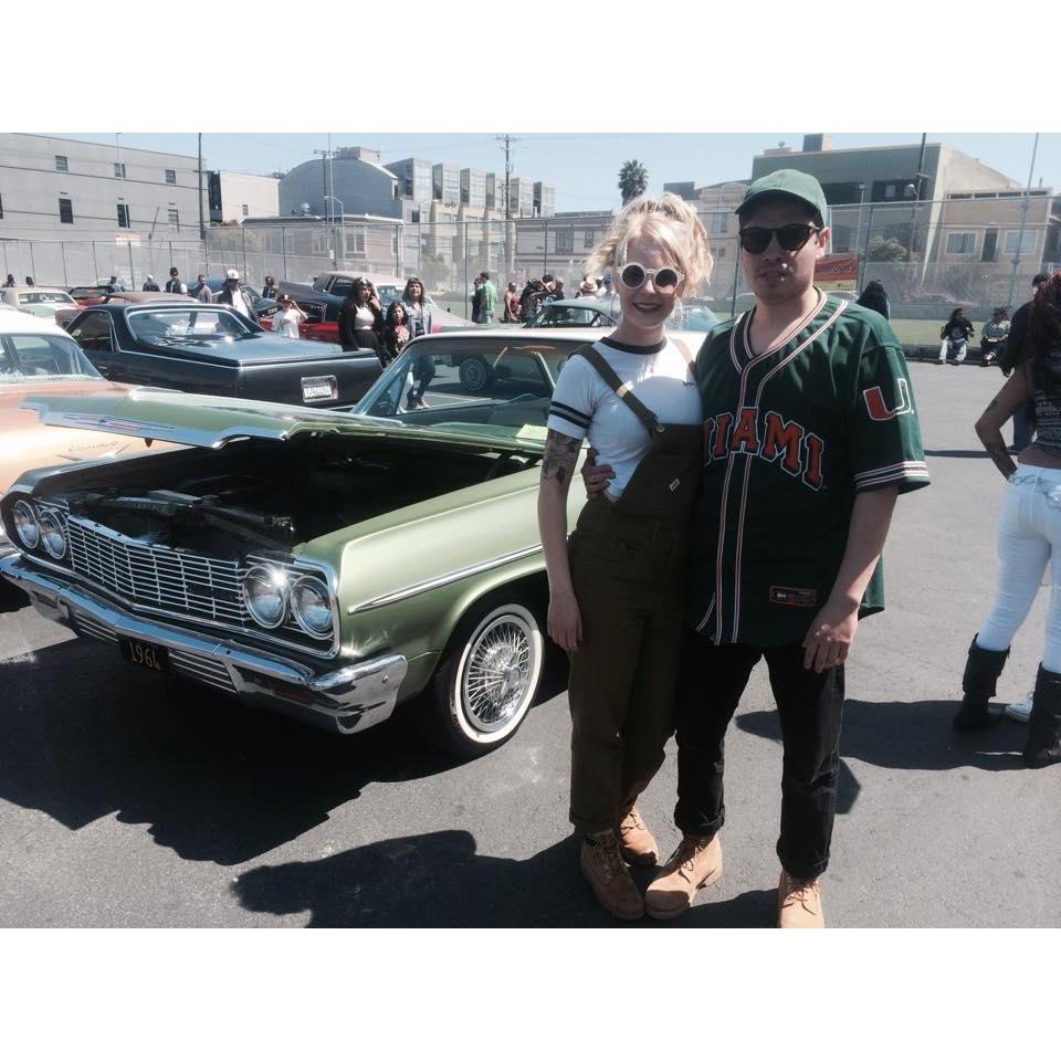 Our first car show, 2015