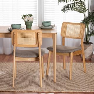 Dannon Mid-Century Modern Dining Chair, Set of 2