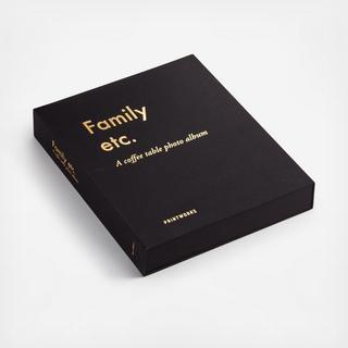 Family Etc. Photo Album Book