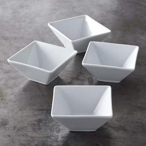 Williams Sonoma Open Kitchen Square Dip Bowls, Set of 4