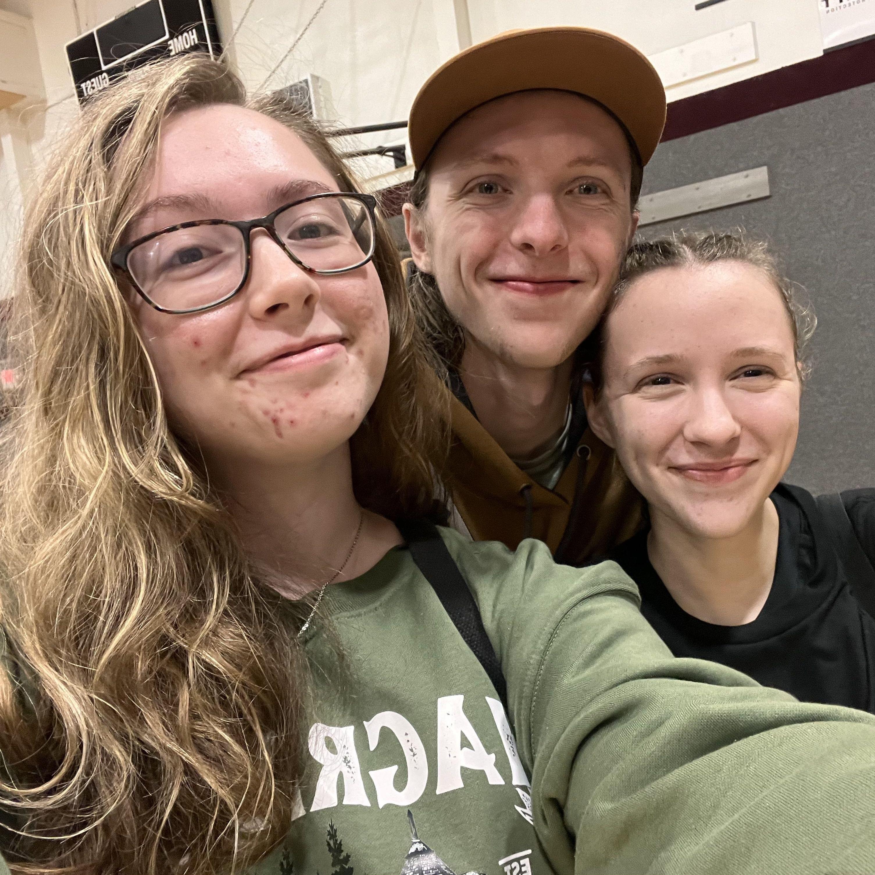 Connor's sister Jocelyn, and her senior night for volleyball!