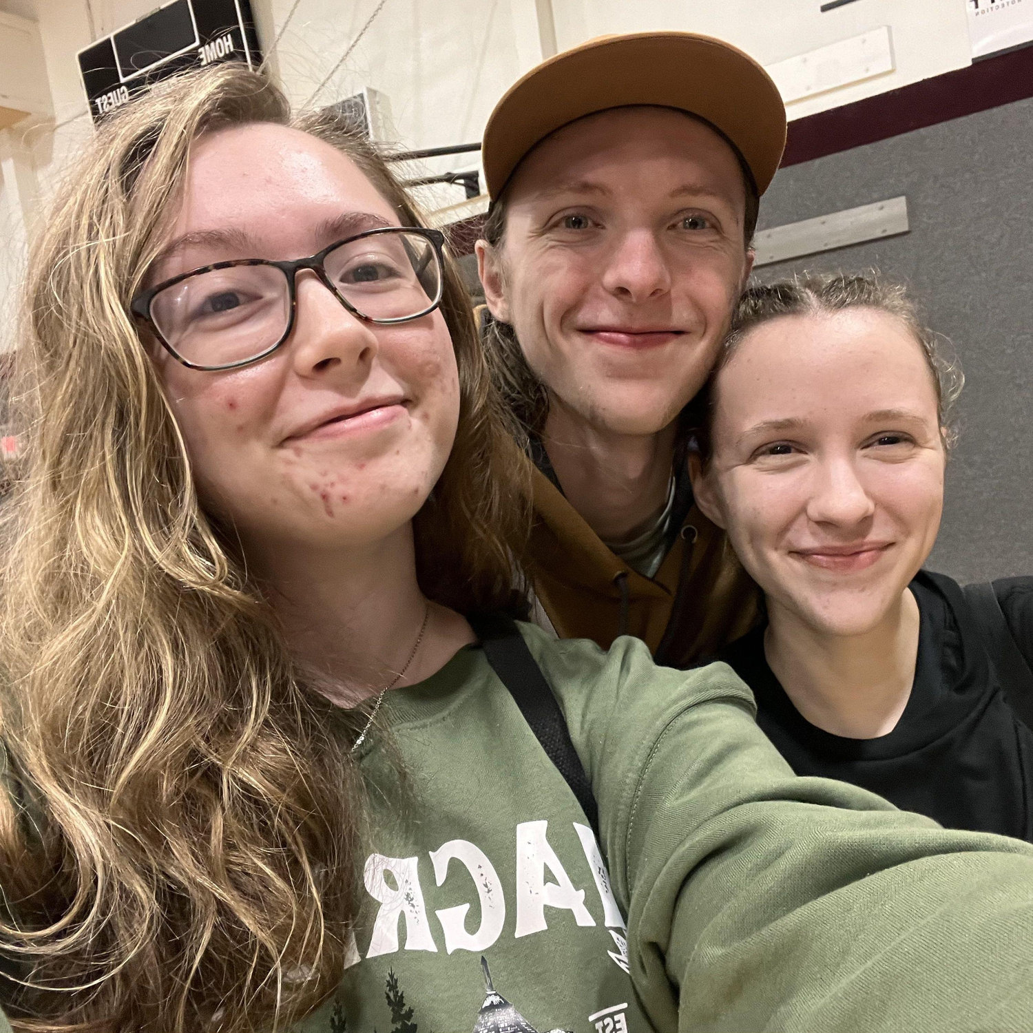 Connor's sister Jocelyn, and her senior night for volleyball!