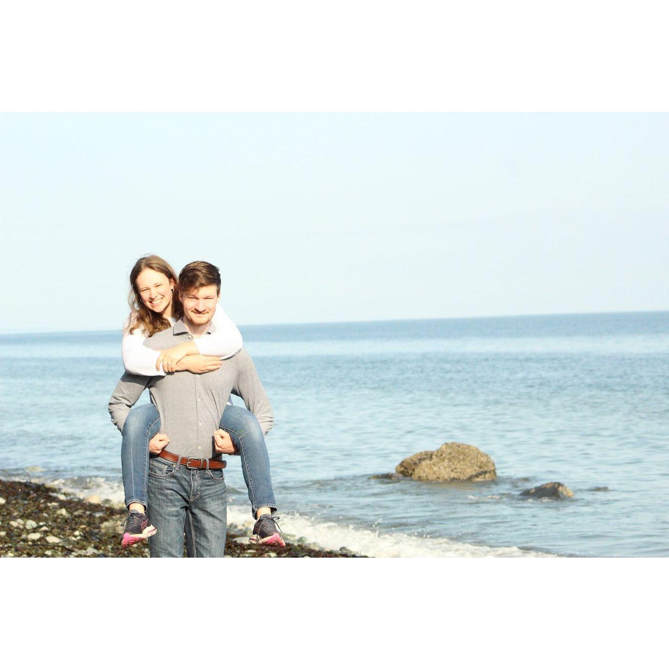 Ellie insisted upon this photo, but we do think it's rather cute.