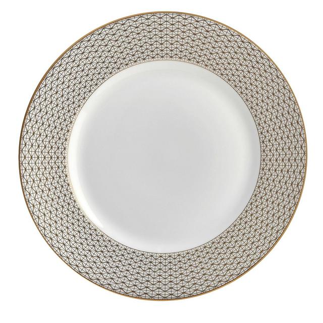 Waterford Lismore Diamond Gold 5-Piece Place Setting- Salad Plate