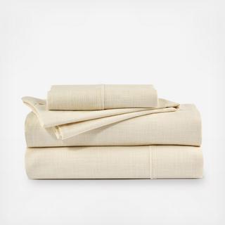 Linen Look 4-Piece Sheet Set