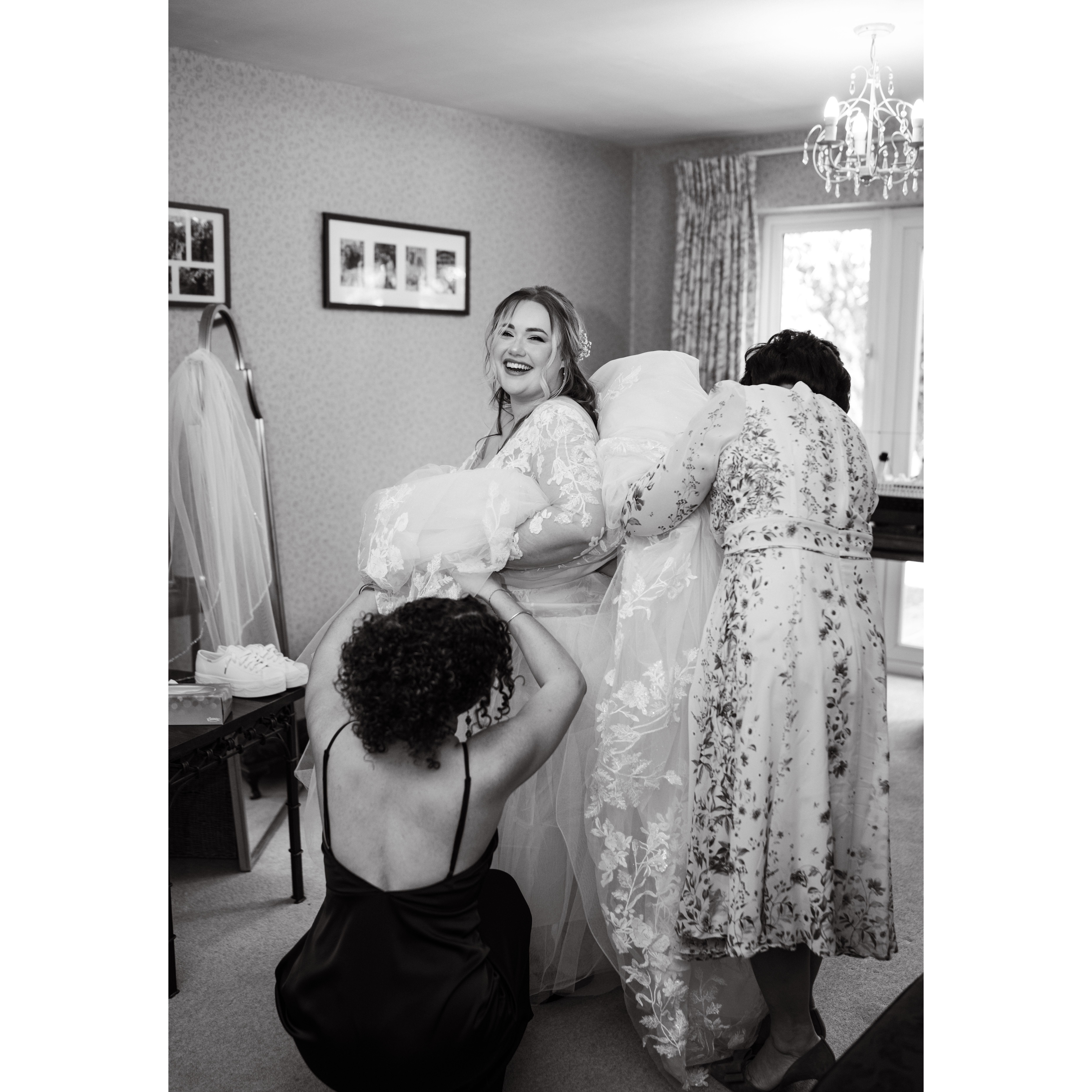 Ladies getting ready