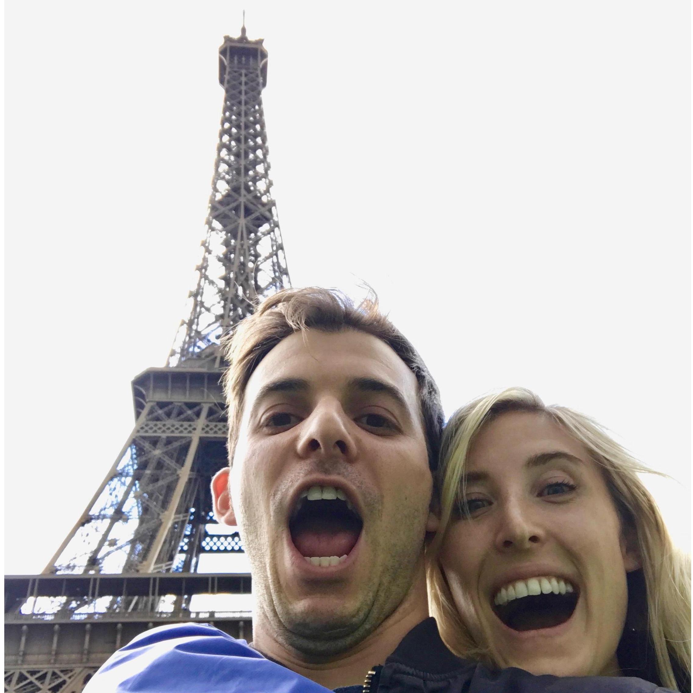 We went to Paris! It was the best. Should not have left.
