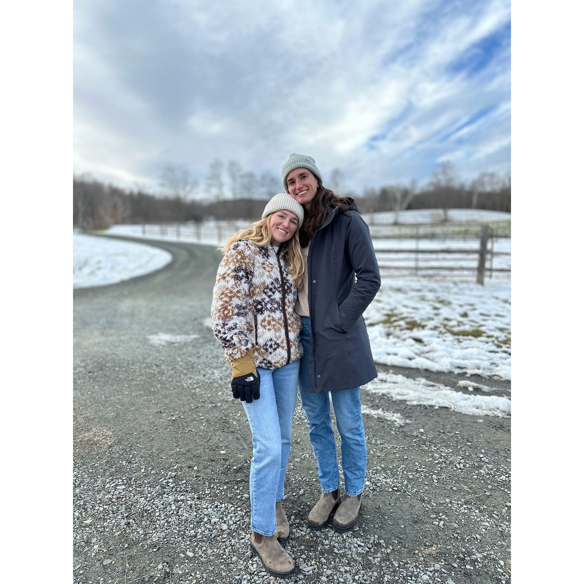 Us at Westwinds farm in November!