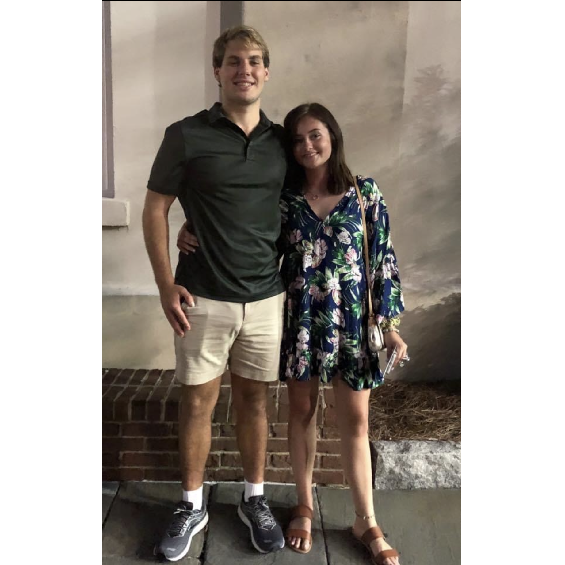 Moving into University of Charleston and The Citadel, our last photo before John's Hell Week
