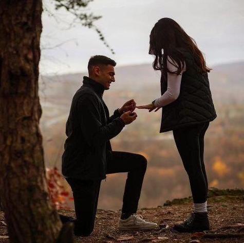 When we got engaged!! ~11.6.22