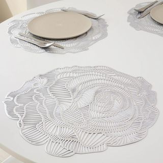 Pressed Rose Placemat, Set of 2