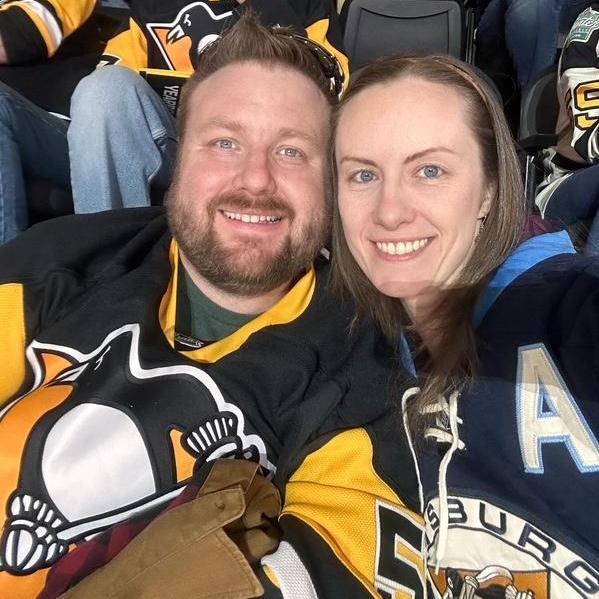 Pens game on a night they won!