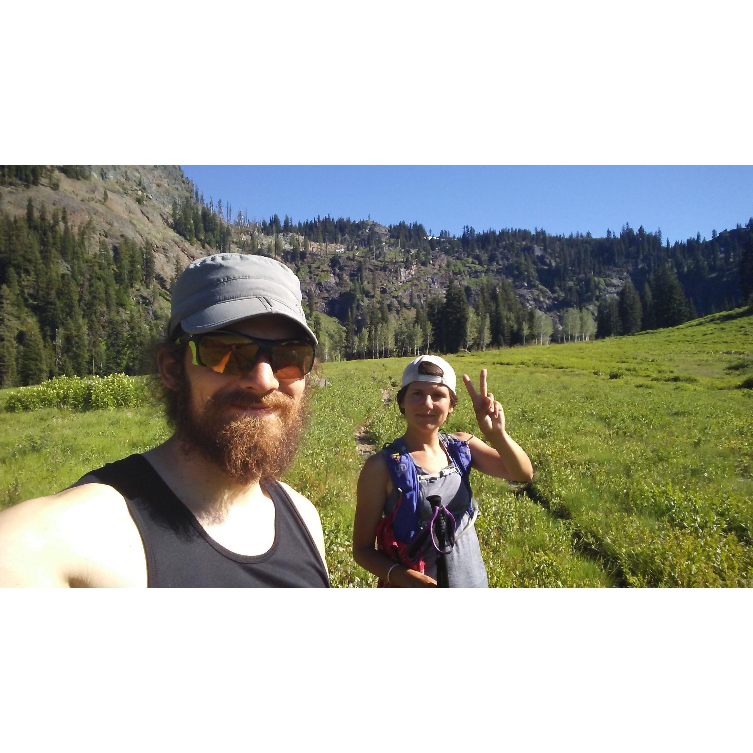 Trip to California's Trinity Alps mountains for hiking