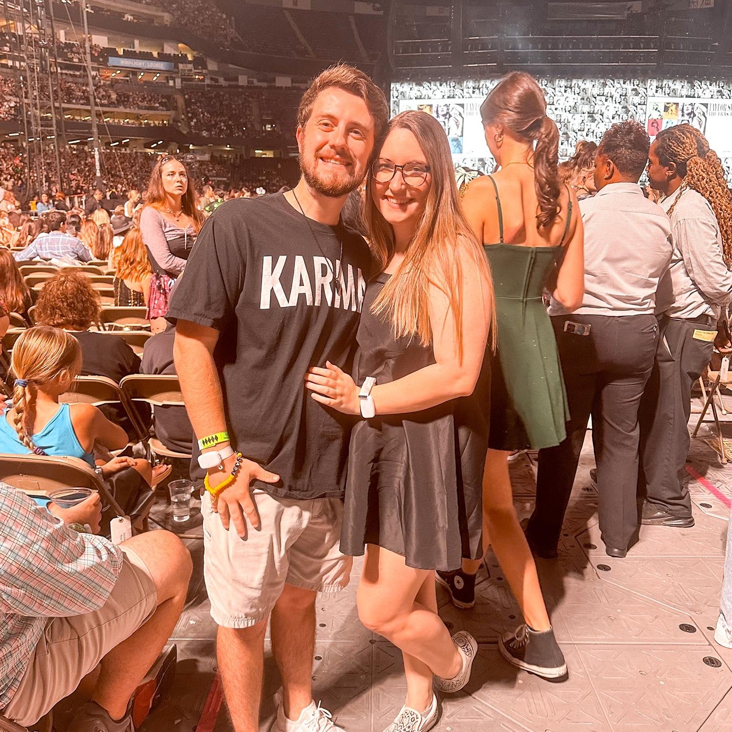 Spur of the moment trip to New Orleans to see Taylor Swift together