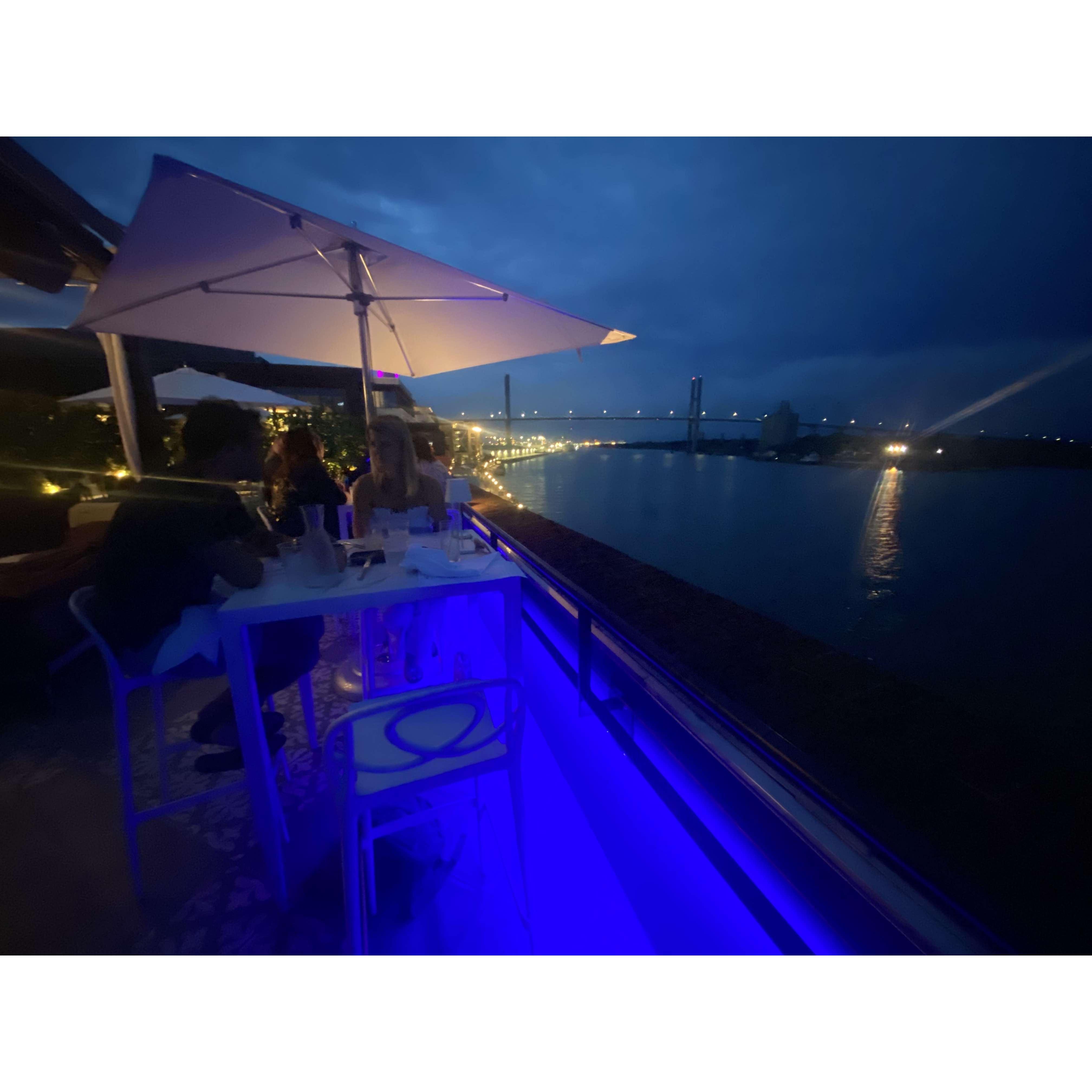 Evenings in Savannah.