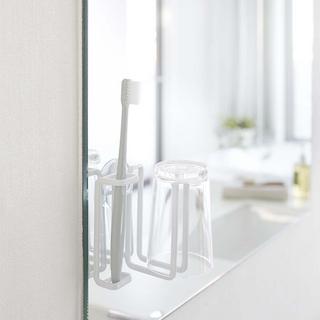 Tower Suction Cup Mounted Tumbler & Toothbrush Holder