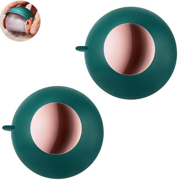 Washable Reusable Gel Lint Roller for Pet Hair, Tecogue Portable Dog Cat Pet Hair Remover for Clothes, Laundries, Sticky Cleaner, Dust Fuzz Fur for Travel Household (Green-2pcs)