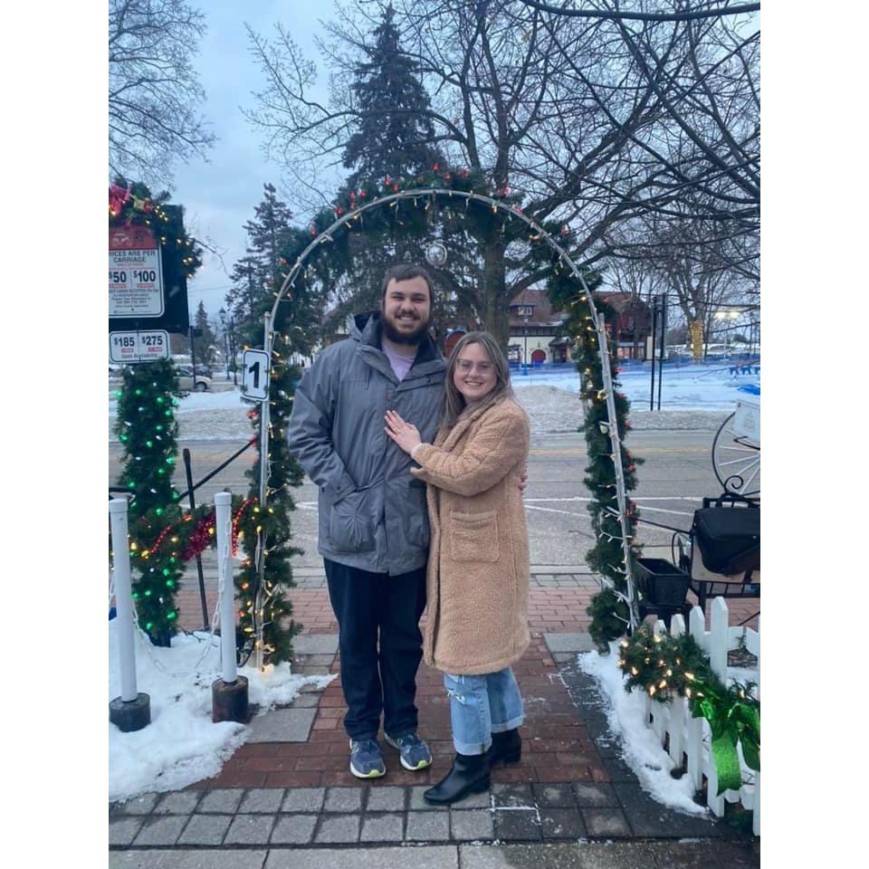 Our engagement in Frankenmuth, MI