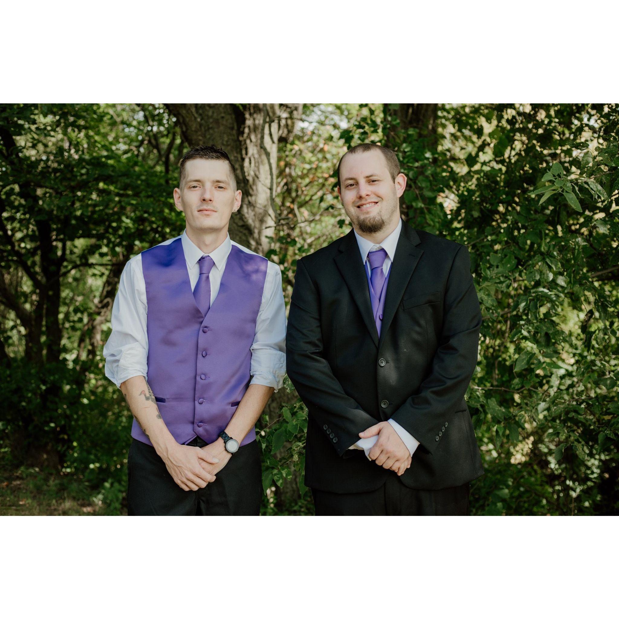 Kendall and his best man