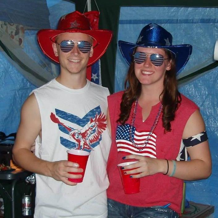 The first year Cassie joined the Verrill Family Camping Trip to Eustis
