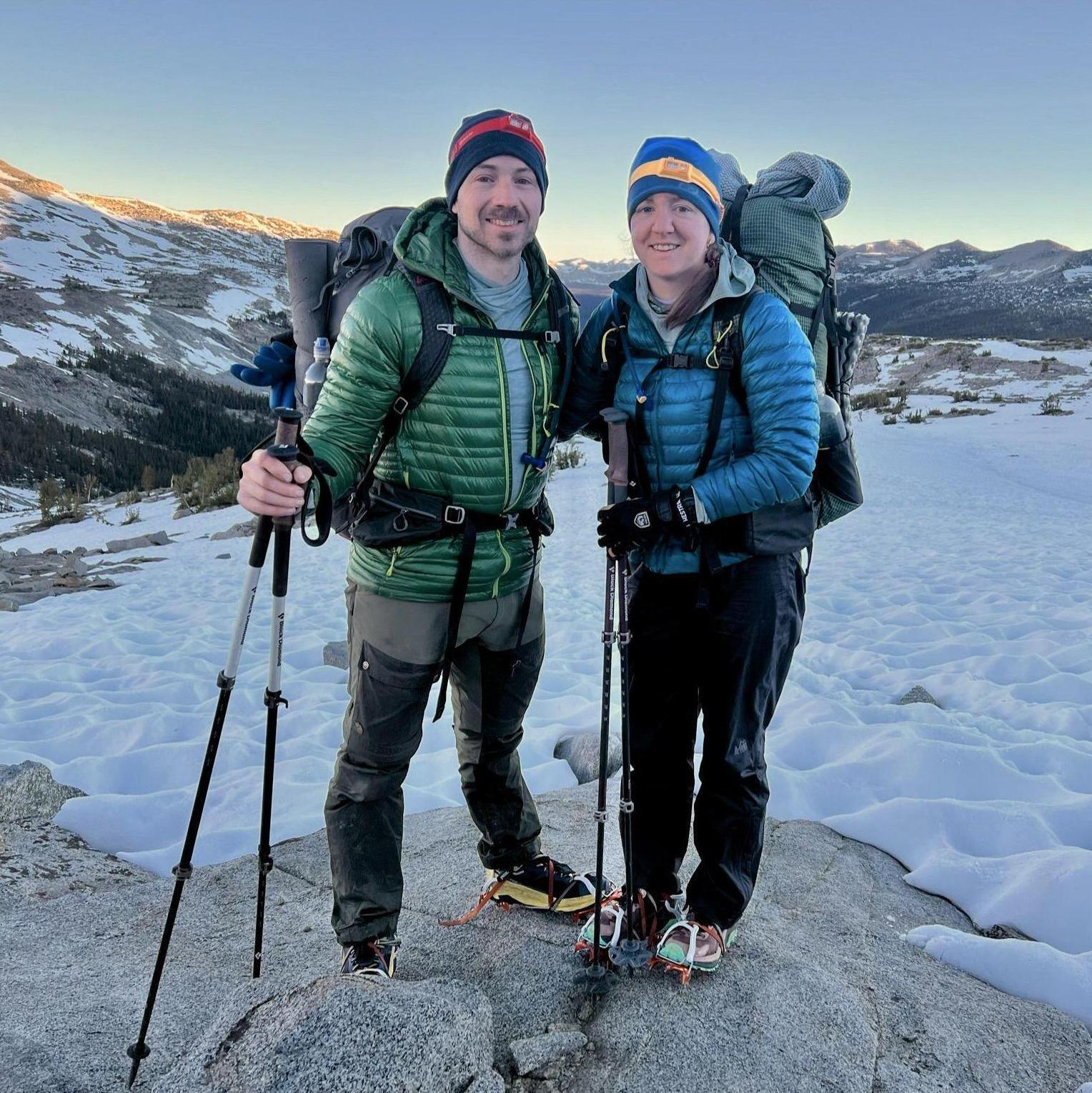 Near the top of Donohue Pass on the John Muir Trail 7/23.
