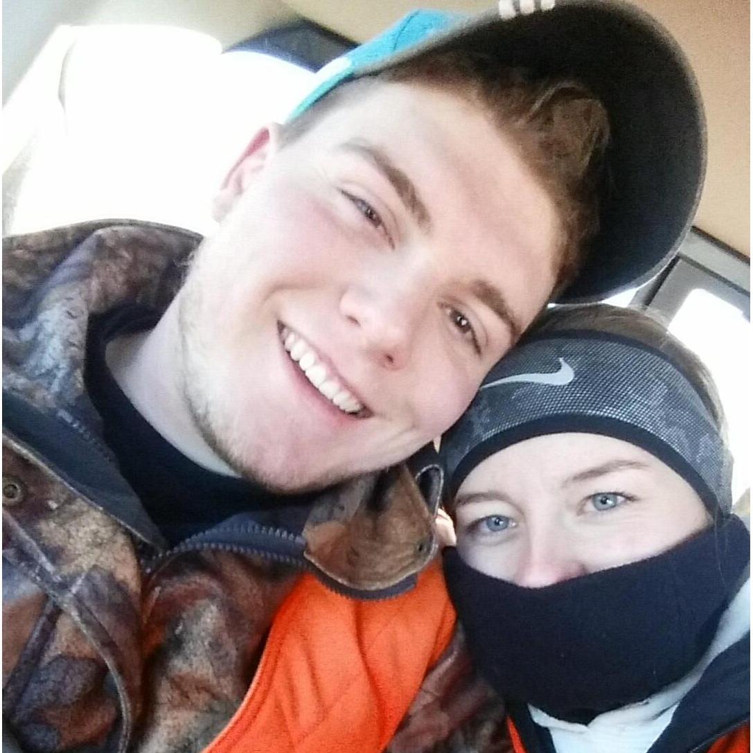 First time pheasant hunting for Claire