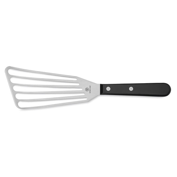 WÜSTHOF Gourmet 6.5" Offset Slotted Spatula,Silver/Black
