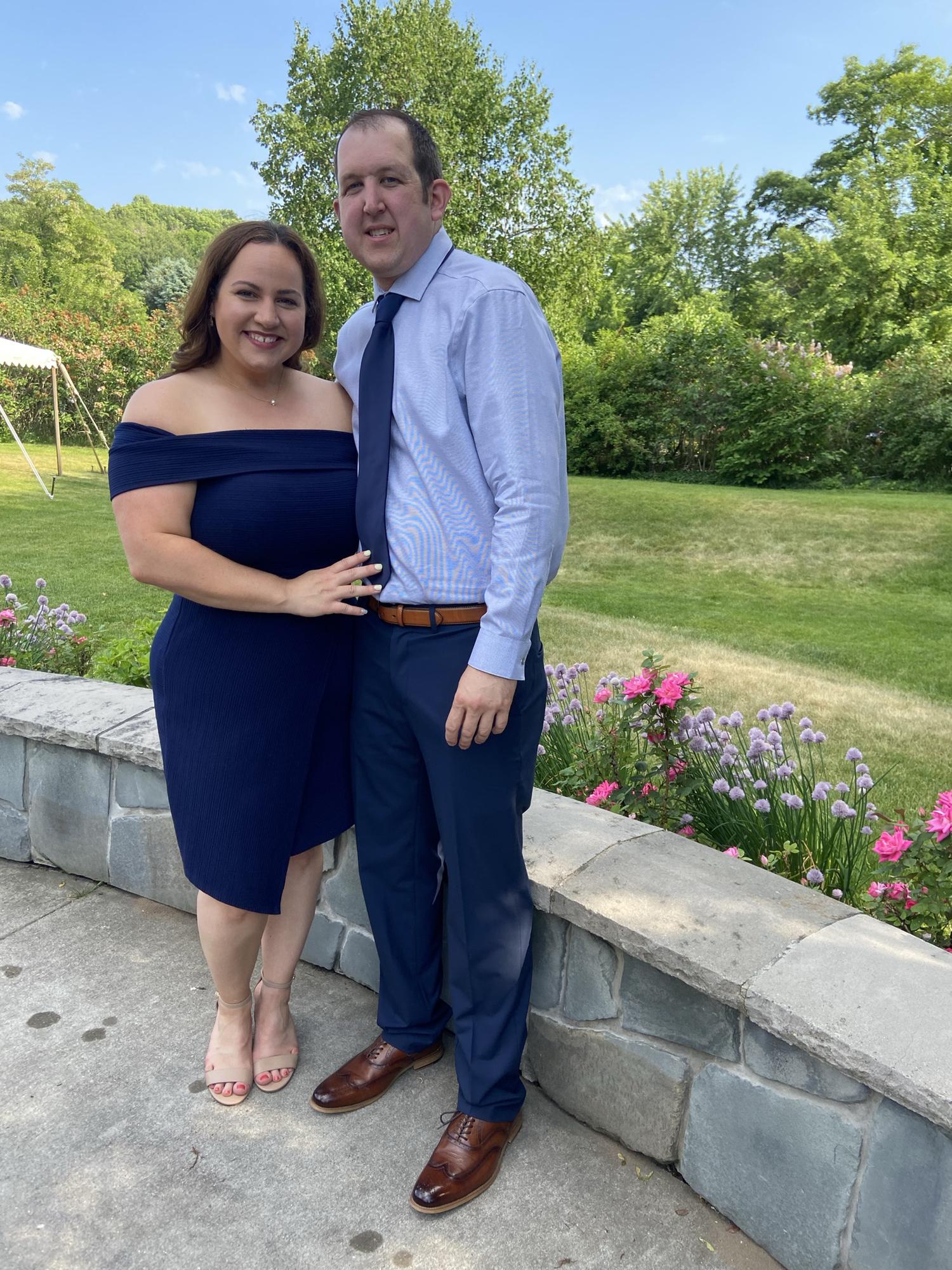 At Malena & Dave’s wedding June 2021