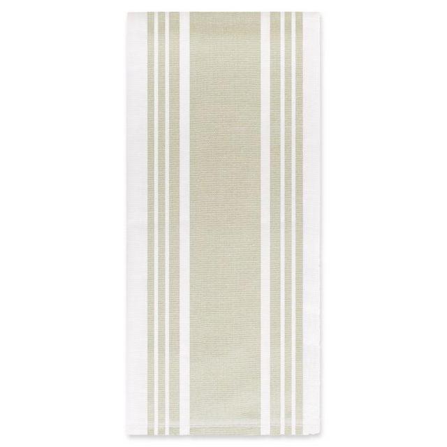 All-Clad Striped Dual Kitchen Towel in Fennel