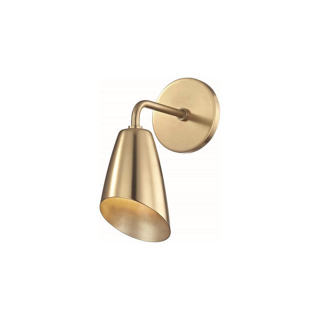 Kai LED Wall Sconce Aged Brass - Mitzi by Hudson Valley