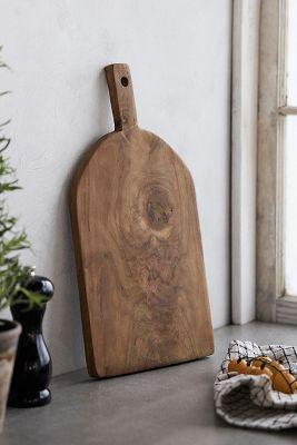 Teak Paddle Serving Board