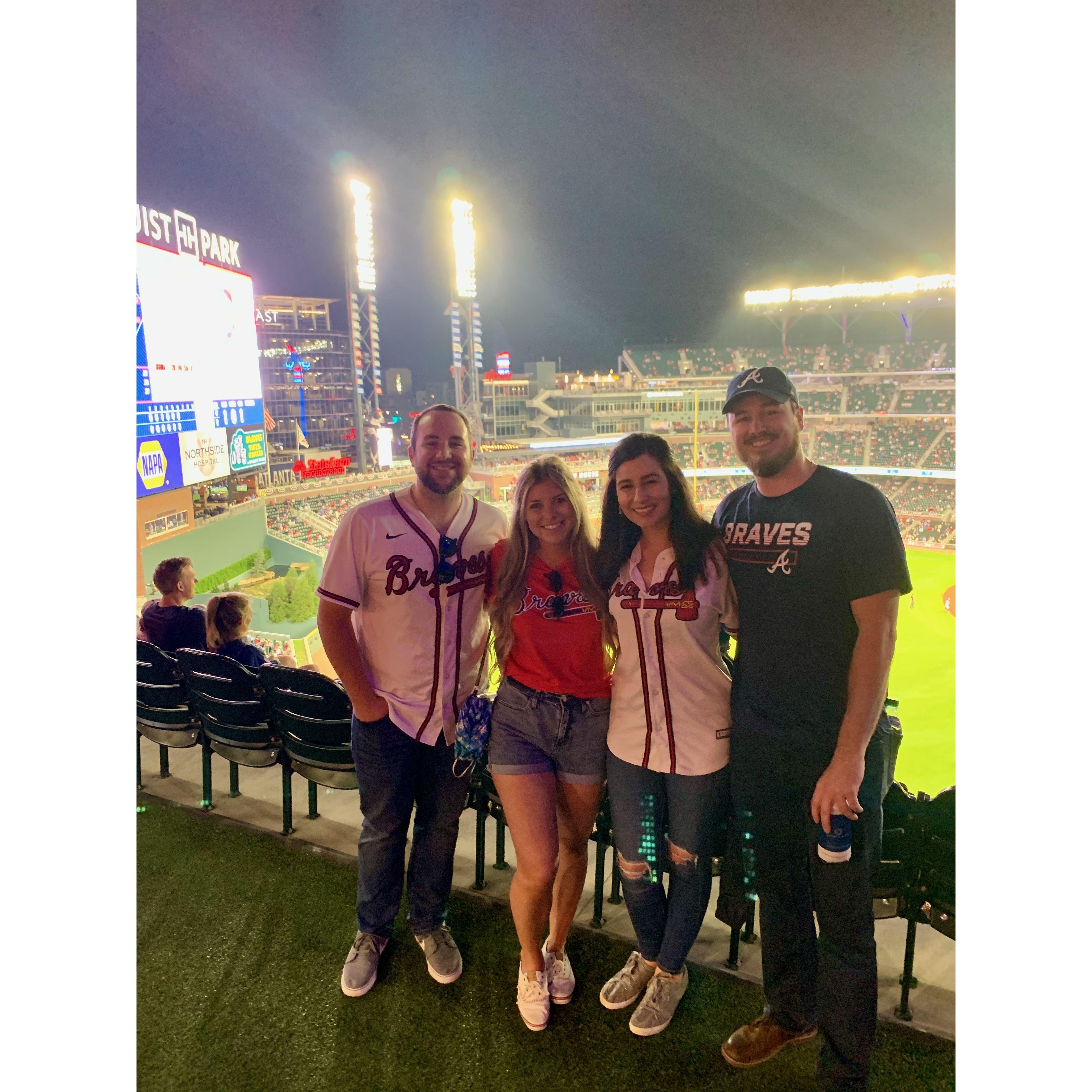 Annual Braves games with the Manns
