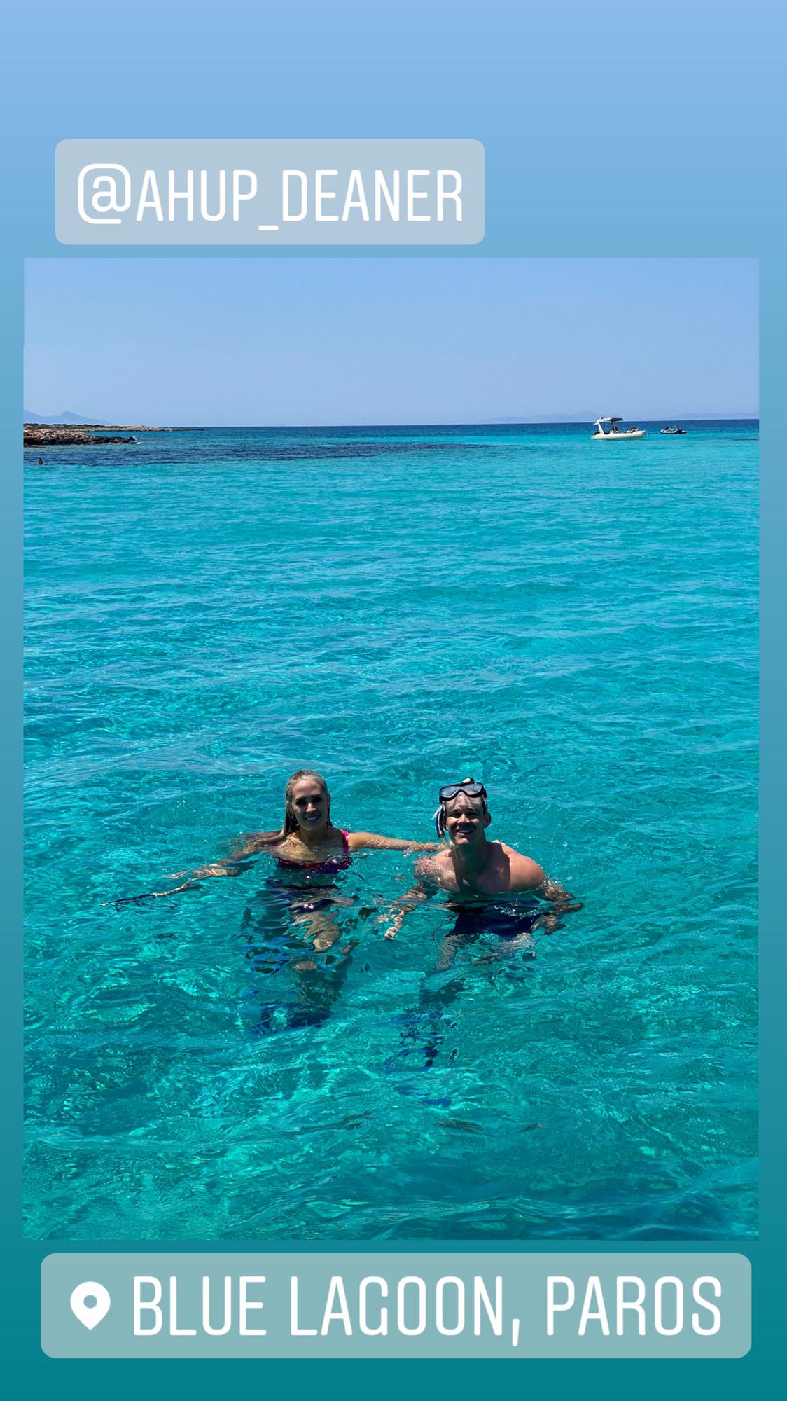 Blue lagoon Paros