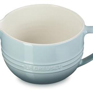Le Creuset Stoneware Signature Batter Bowl, 3.2qt., Sea Salt