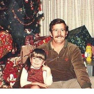 Little Darcey w/ Late Father