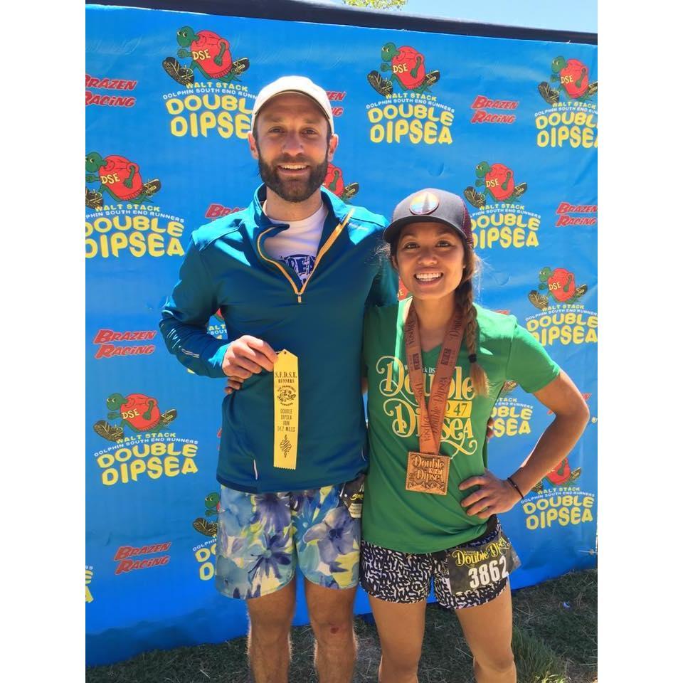 We ran Double Dipsea once, it will never happen again -- at least for Sam.