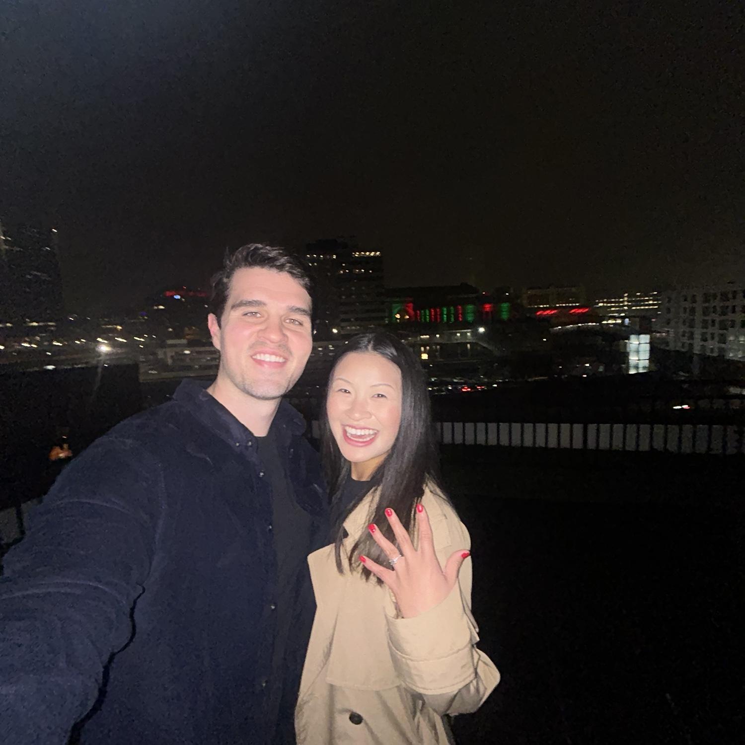 December 26, 2024. The day we got engaged!